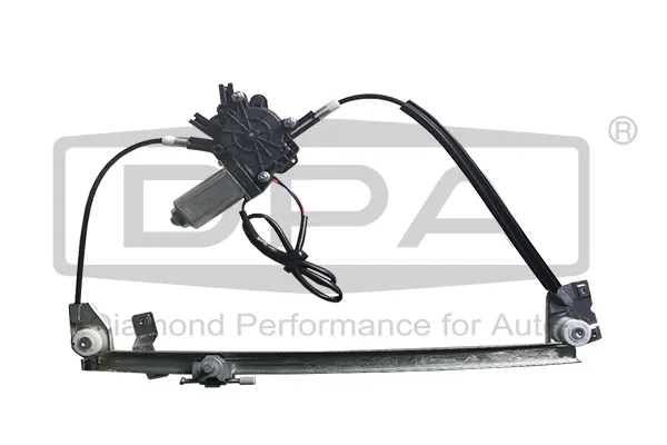 Mecanismo de acionamento de vidro da porta dianteira direita Audi 100 C3