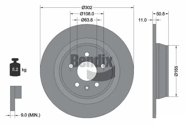 BDS1080 Jurid/Bendix