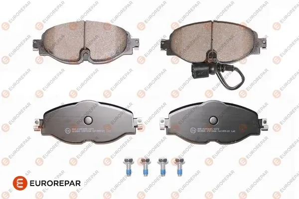 Sapatas do freio dianteiras de disco 1639374980 Eurorepar