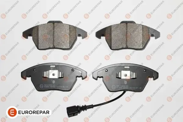 Sapatas do freio dianteiras de disco 1617259080 Eurorepar