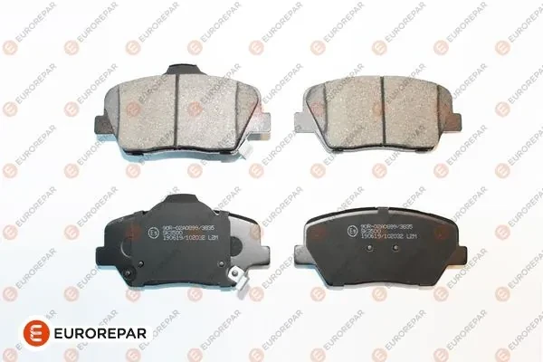 1675993980 Eurorepar sapatas do freio dianteiras de disco