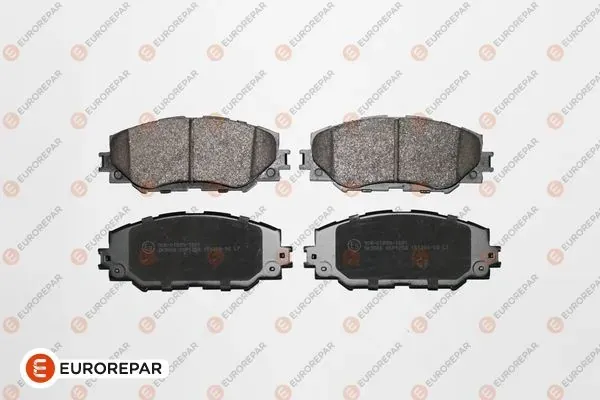 Sapatas do freio dianteiras de disco 1623054180 Eurorepar