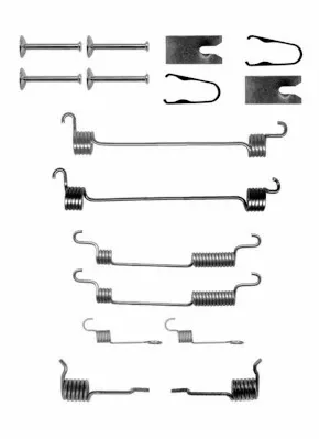 Kit de montagem das sapatas traseiras de tambor Rover 25 RF