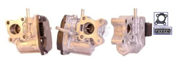Válvula EGR de recirculação dos gases A70630004 Ackojap