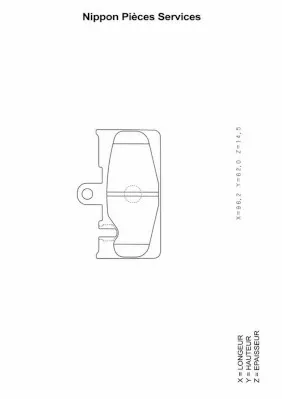 Sapatas do freio traseiras de disco Lexus LS UCF30