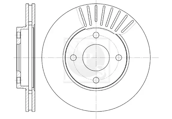 Disco do freio dianteiro Ford Focus I hatchback (DAW, DBW) (1998 - 2004) preço, a partir de