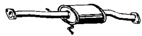 Silenciador, parte central Mazda 626 III