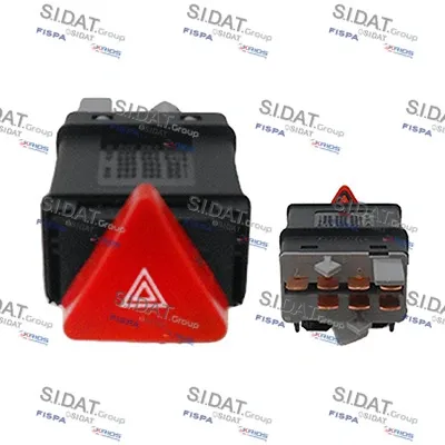 Botão de ativação do sinal de emergência Volkswagen Polo III