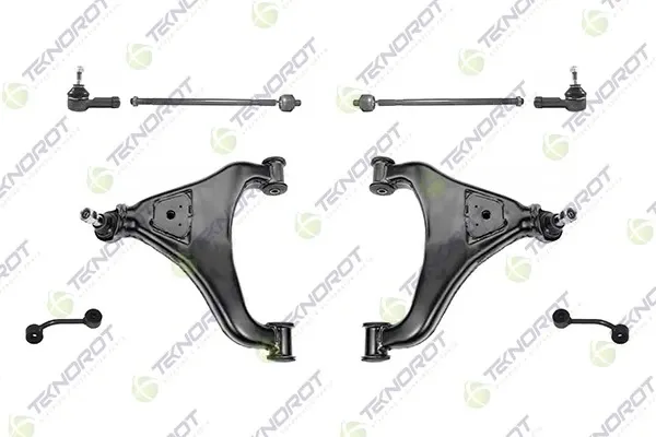Kit de braços oscilantes de suspensão dianteira M711 Teknorot