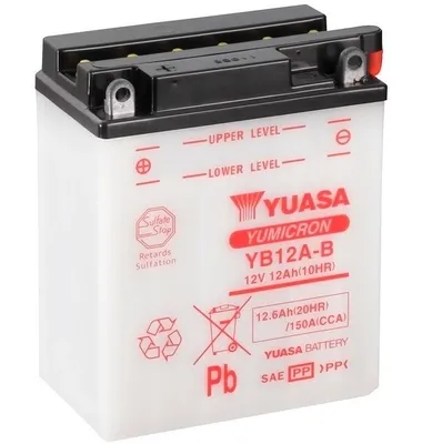 Bateria recarregável (PILHA) YB12AB Yuasa