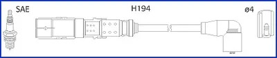 Fios de alta voltagem, kit 134792 Hitachi