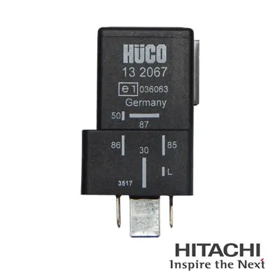 Relê das velas de incandescência 2502067 Hitachi