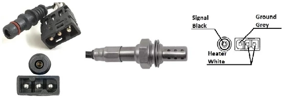 Sonda lambda, sensor de oxigênio на Mercedes E (S124)