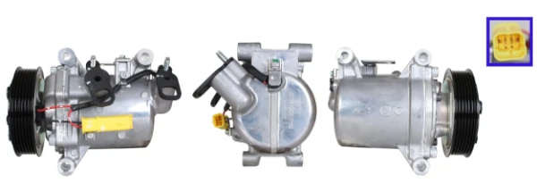 Compressor de aparelho de ar condicionado para Peugeot 301 