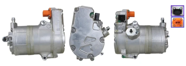 Compressor de aparelho de ar condicionado para Porsche Cayenne (9YA)