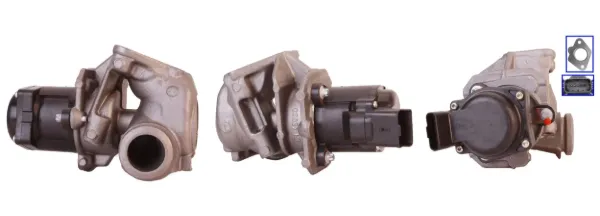 Válvula EGR de recirculação dos gases LEV0013 Lucas
