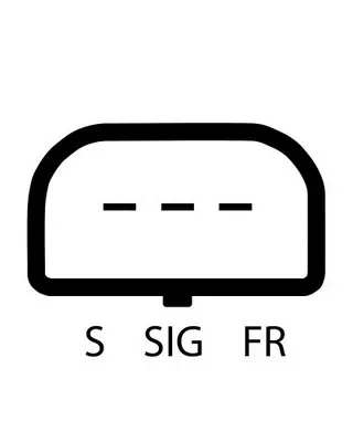 Gerador AJC818300B Mazda