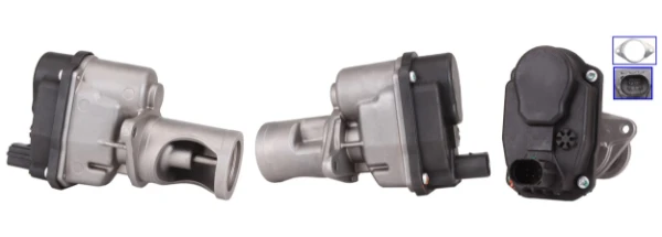 Válvula EGR de recirculação dos gases para Audi A7 (4GA)