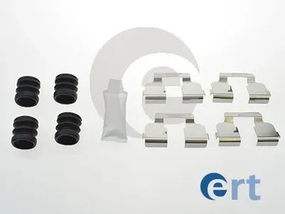 Kit de molas de fixação de sapatas de disco dianteiras 420144 ERT