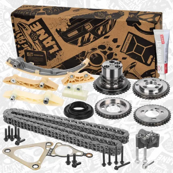 Cadeia do mecanismo de distribuição de gás, kit RS0068 ET Engineteam