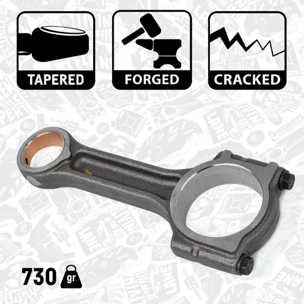 Biela de pistão de motor para Opel Vivaro (J7)