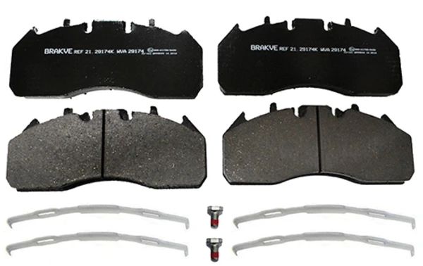 Sapatas do freio dianteiras de disco para Renault Trucks MAGNUM 