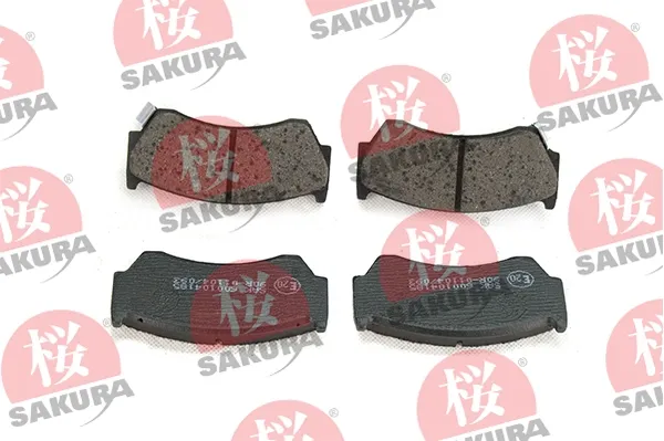 Sapatas do freio dianteiras de disco Suzuki Baleno EG