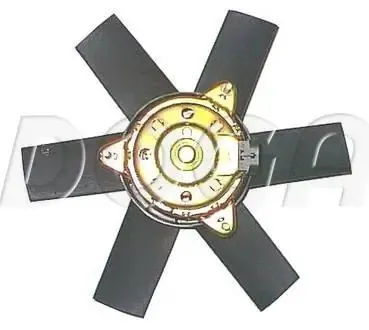 Ventilador elétrico de esfriamento montado (motor + roda de aletas) EPE104 Doga
