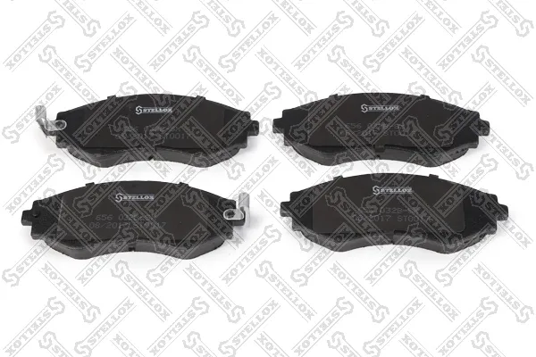 Sapatas do freio dianteiras de disco 656032BSX Stellox