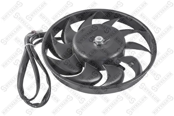 Ventilador elétrico de esfriamento montado (motor + roda de aletas) Audi A6 C4