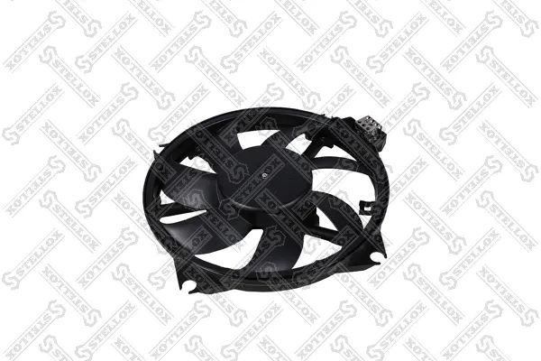 Ventilador elétrico de esfriamento montado (motor + roda de aletas) Renault Megane III