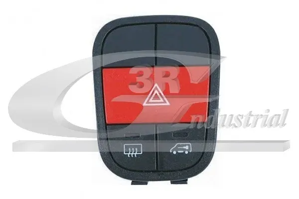 Botão de ativação do sinal de emergência Fiat Fiorino 225