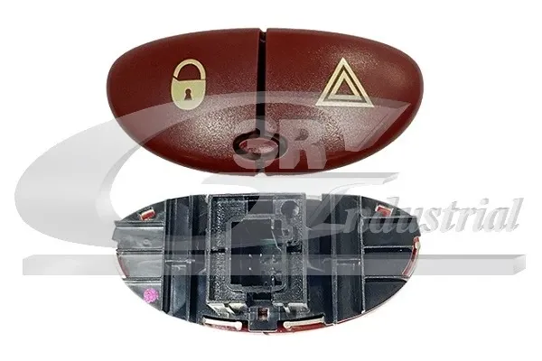 Botão de ativação do sinal de emergência Peugeot 206 SW