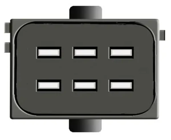 Mecanismo de acionamento de vidro da porta traseira direita ZRZAO135RC Electric Life