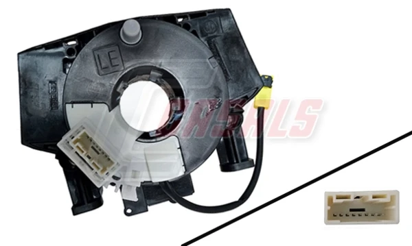 Anel AIRBAG de contato, cabo plano do volante para Nissan Micra (K12)