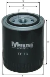Filtro de óleo TF73 Mfilter
