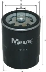 Filtro de óleo TF37 Mfilter