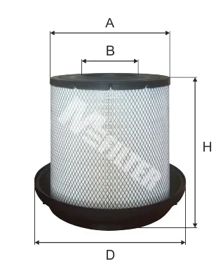 Filtro de ar Mercedes Benz Truck TRUCK ATEGO II