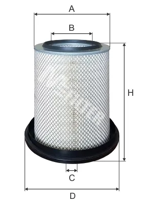 Filtro de ar A0010941004 Mercedes