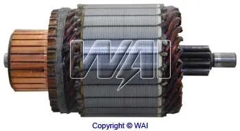 Induzido (rotor) do motor de arranco 618227 WAI
