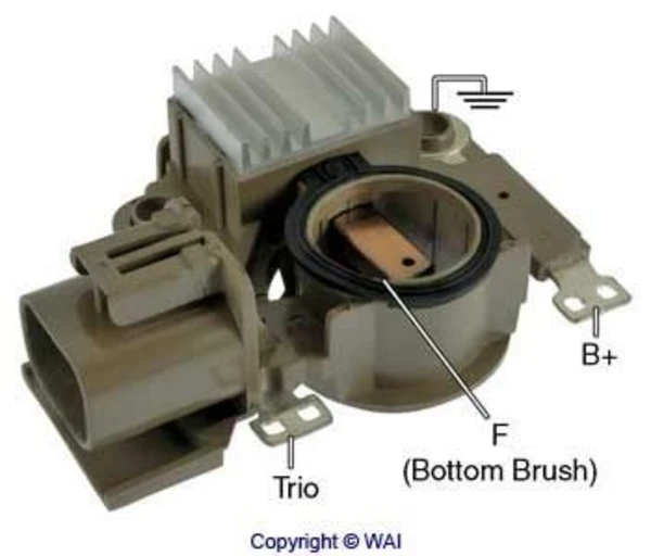 Relê-regulador do gerador (relê de carregamento) para Mazda 323 (BA)