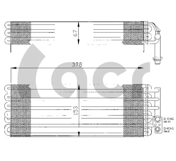 Motor de ventilador de forno (de aquecedor de salão) 310016 ACR