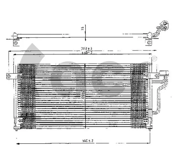 Compre Radiador de aparelho de ar condicionado Hyundai Accent I 