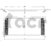 Radiador de aparelho de ar condicionado Subaru Legacy 3 BE, BH