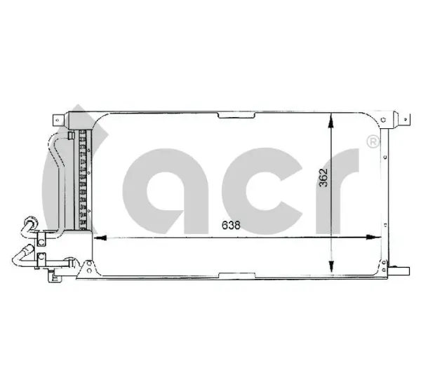 Compre Radiador de aparelho de ar condicionado Ford Transit IV E