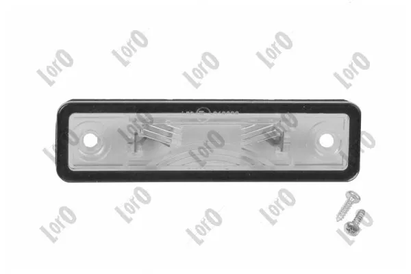 Lanterna da luz de fundo de matrícula traseira 03720900 Abakus