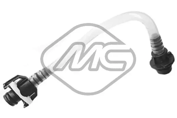 Tubo de combustível desde o filtro até a válvula de corte de combustível 92098 Metalcaucho
