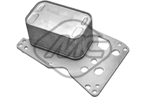 Radiador de óleo (frigorífico), debaixo de filtro 38938 Metalcaucho