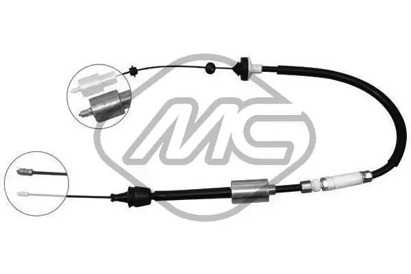 Cabo de embraiagem 82932 Metalcaucho