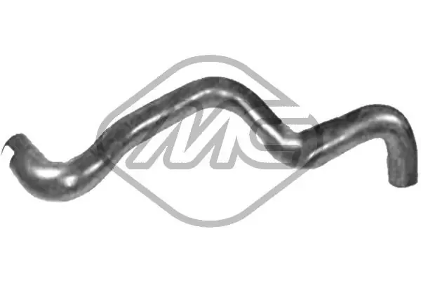Mangueira (cano derivado) inferior do radiador de esfriamento 09251 Metalcaucho
